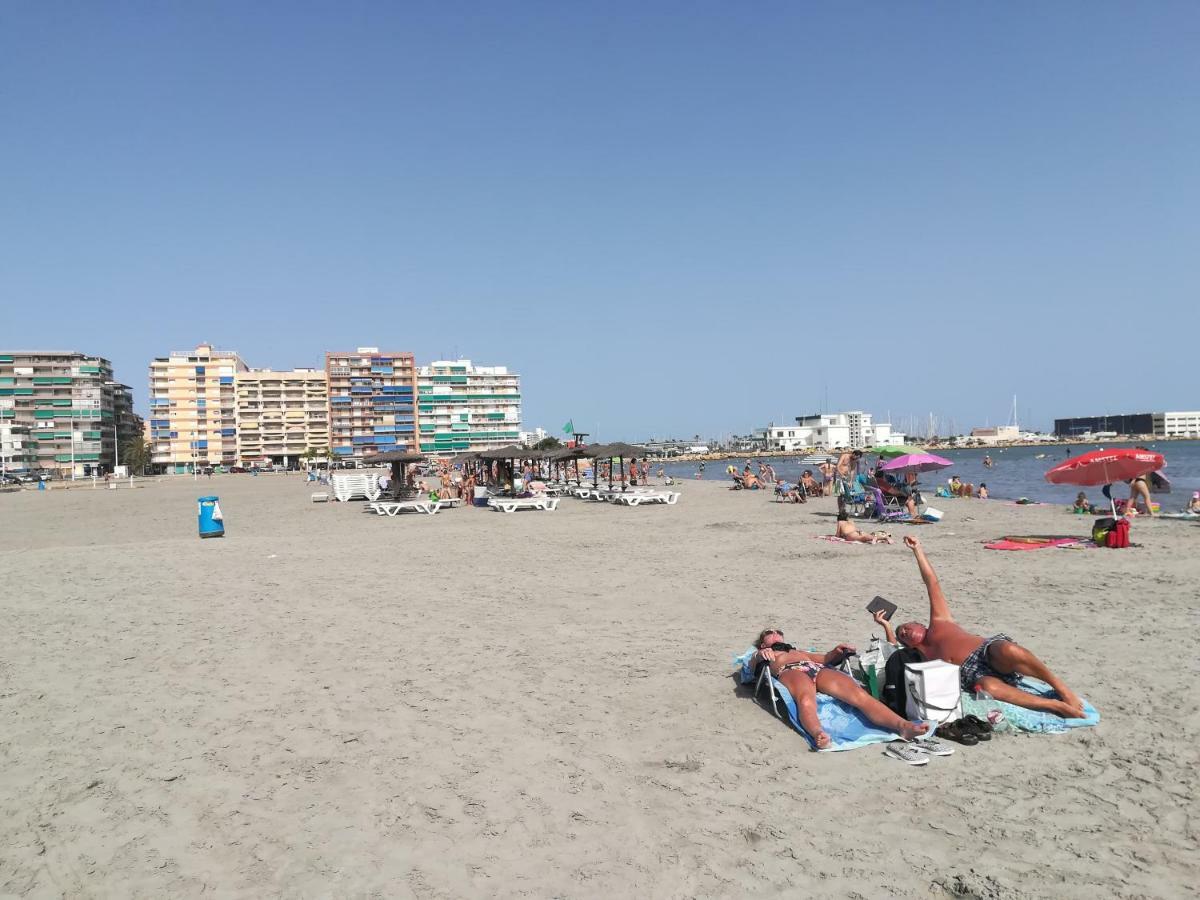 Playa 500M Y Centro Pueblo 600M, Piscina, 4 Clim, 2 Parkings Appartement Santa Pola Buitenkant foto