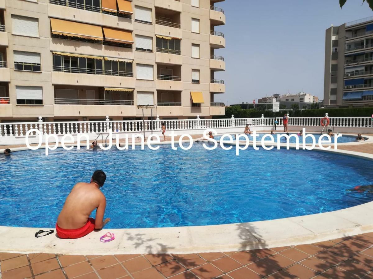 Playa 500M Y Centro Pueblo 600M, Piscina, 4 Clim, 2 Parkings Appartement Santa Pola Buitenkant foto