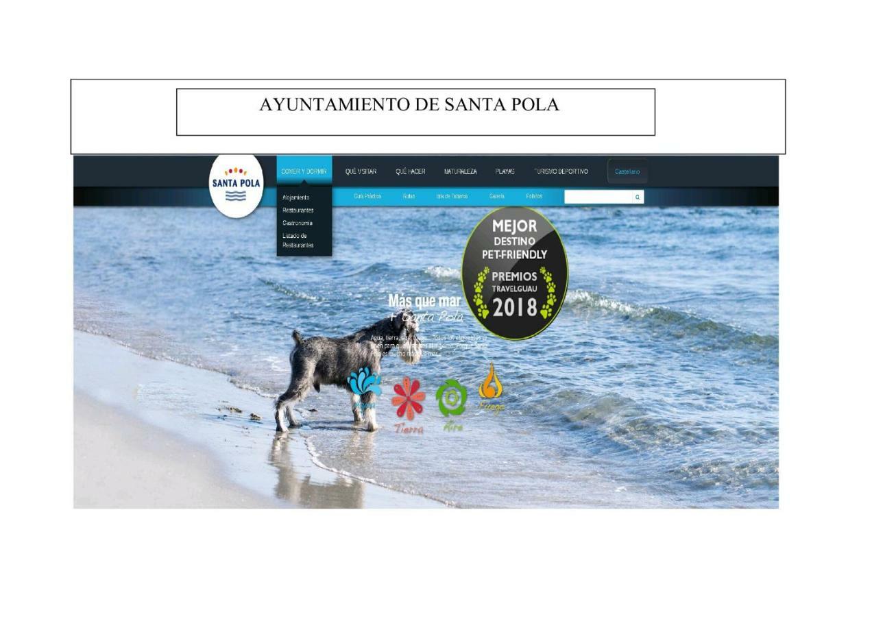 Playa 500M Y Centro Pueblo 600M, Piscina, 4 Clim, 2 Parkings Appartement Santa Pola Buitenkant foto